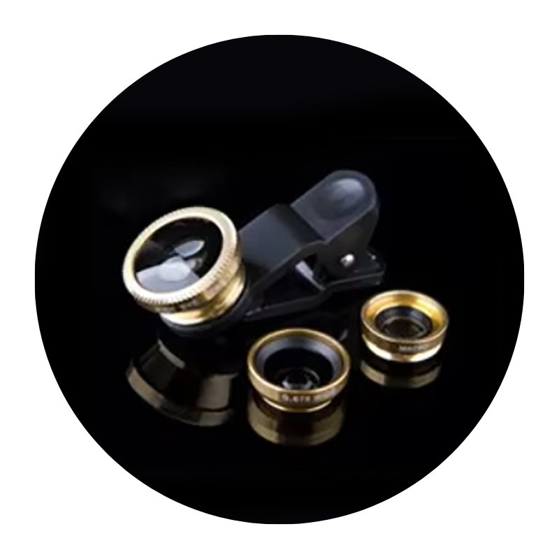 Phone Lens Fisheye 0.67X Wide Angle Zoom Camera Kit For Photography Enthusiasts