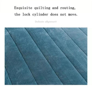 Light Grey Fleece Blanket Autumn Winter Warm 3 Layers Flannel 150X200cm