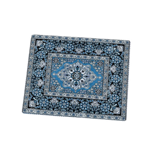 Mouse Pad Teal 22X18cm Persian Tribal Carpet Computer Office Desk Mat
