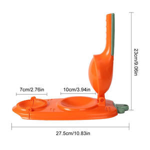 2 In 1 Kitchen Dumpling Making Tool Dough Pastry Press Mould