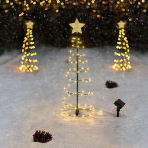 Outdoor Solar Garden Christmas Tree Light Decoration