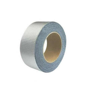 5M Aluminum Foil Butyl Rubber Tape Self Adhesive Roof Pipe Marine Repair Silver