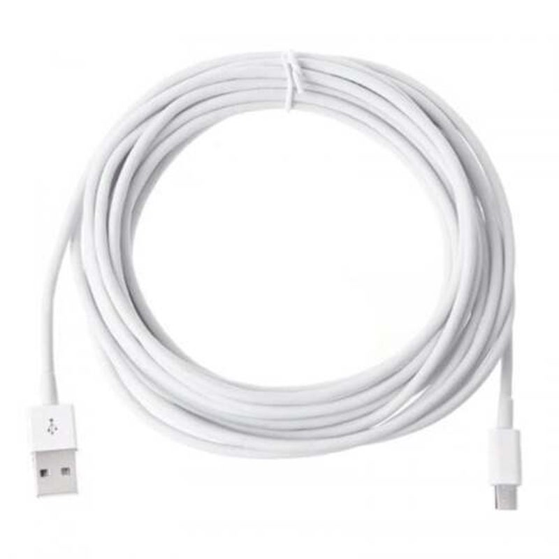 5M Micro Usb Data Sync 3A Fast Charging Charger Cable For Android Smart Phone White