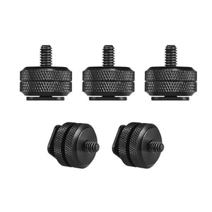 5Pcs Camera Hot Shoe Mount To 1 4 2