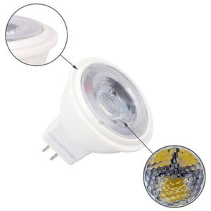 5Pcs Mr11 Led Bulb 20W Halogen Replacement Dimmable 2W 38 Beam Angle 12V Ac Cool White