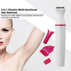 Electric Shavers 5Pcs Multifunctional Hair Removal Eyebrow Shaving Machine Lady Under Armpit Tool Set Trimmer Tools Beau