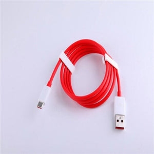 6 Dash Type C For Oneplus 3 3T 5 5T 4A Fast Charging Usb 3.1 Round Cable 1Metre Red