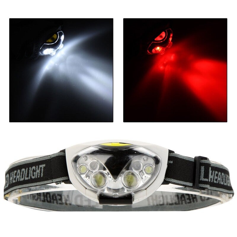 6 Led 1200 Lumens Outdoor Water Resistant Headlight