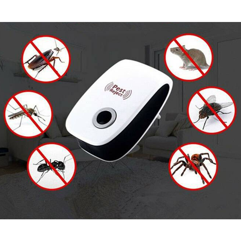 Hod Health And Home 6 Packs Ultrasonic Pest Repeller Electronic Indoor Plug For Insects Miceant Mosquito Spider Rodent R