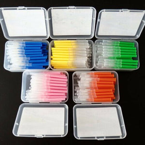 60Pcs 0.6 1.5Mm Interdental Brushes Health Care Tooth Flossing Head 0.6Mm