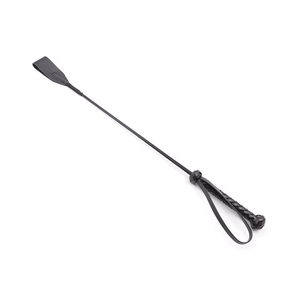 House Of Dasein 61Cm Pu Leather Horse Whip Crops Equestrianism Paddles Riding Whips With Wrist Strap