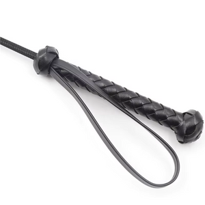 House Of Dasein 61Cm Pu Leather Horse Whip Crops Equestrianism Paddles Riding Whips With Wrist Strap
