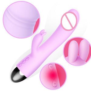 House Of Dasein Leten Rabbit Vibrator G Spot Clitoris Super Soft Massager Stimulator