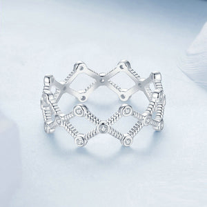 Veile Studios Silver Charm New Line High Grade Rhythm Ring European American Fashion Style S925 Pure Jewelry