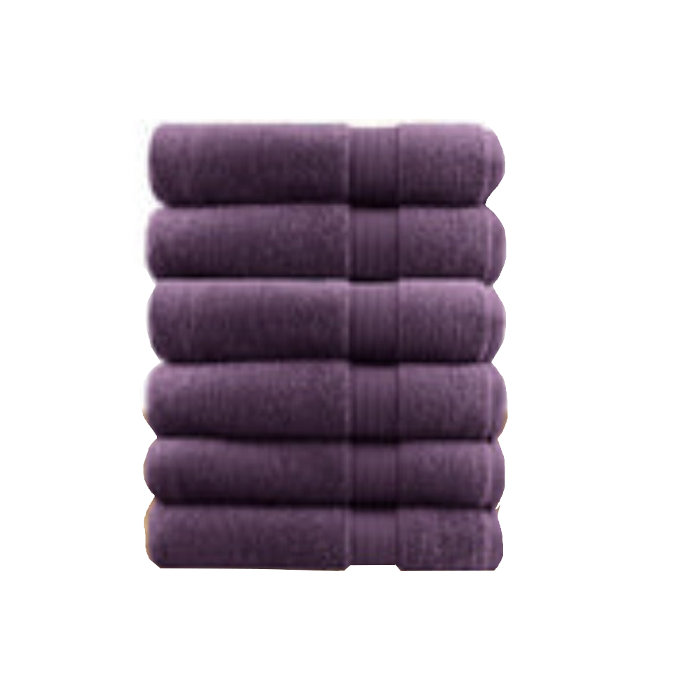 6 Piece Ultra Light Cotton Hand Towels