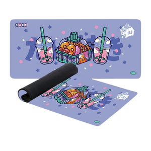 Mouse Pad Purple 300X600x2mm Rubber Soft Keyboard Desk Mat For Gaming Work