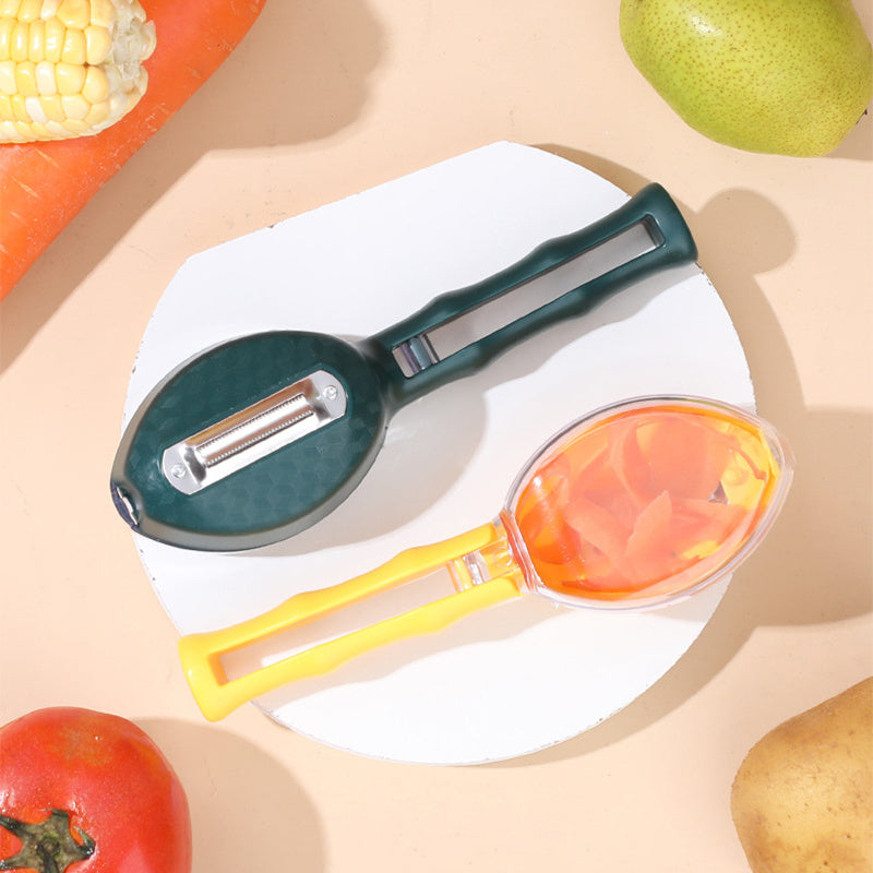 Peeling Knife With Storage Lid For Fruit And Potato Kitchen Gadgets