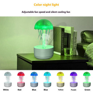 Jellyfish Humidifier Fragrance Diffuser Colourful Night Light Heavy Fog Essential Oil