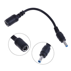 7.45Mm Female To 4.53Mm Male Plug Dc Cable Power Adapter Connector For Hp Dell Laptop