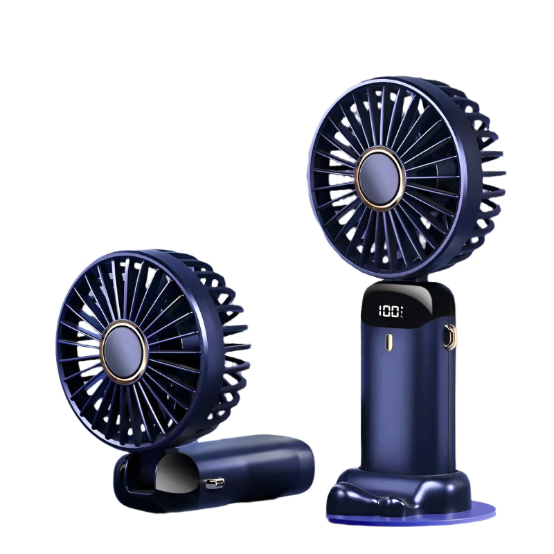 Usb Rechargeable Mini Portable Handheld Electric Fan Neck Hanging Outdoor