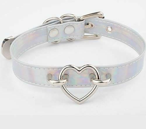 House Of Dasein Bdsm Heart Choker Collar Submissive Symbolic Jewelry Kink Fetish