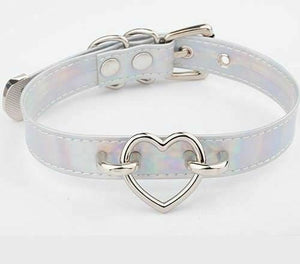 House Of Dasein Bdsm Heart Choker Collar Submissive Symbolic Jewelry Kink Fetish