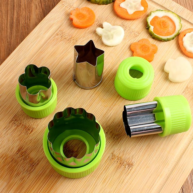 Vegetable Fruit Flowers Cutter Mold Cake Cookie Baking Tools