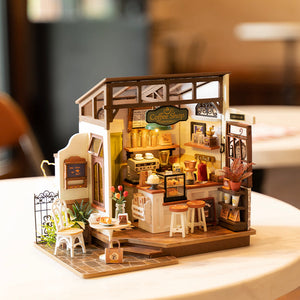 Rolife No.17 Cafe Miniature House Kit Dg162 3D Wooden Building Toys Gifts