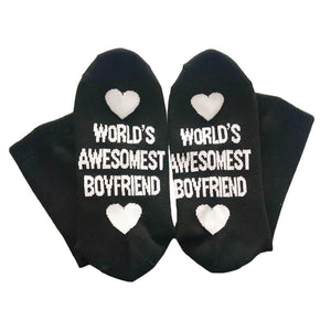 Unisex Cotton Socks Novelty Funny For Boyfriend Or Girlfriend Valentine's Day Gift