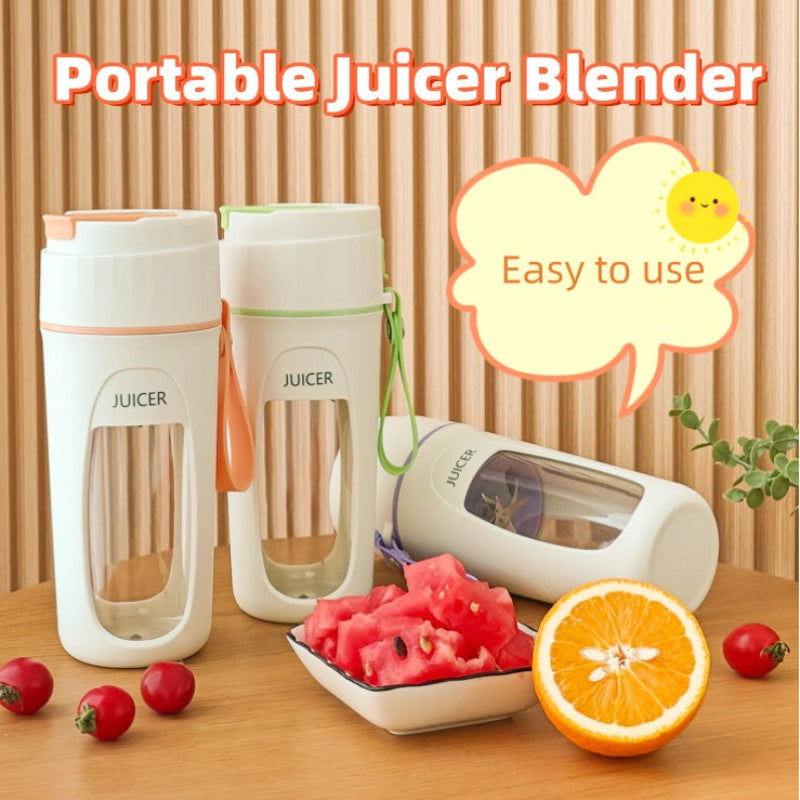 Portable Electric Blender Usb Charging Automatic Juicer Cup Kitchen Supplies