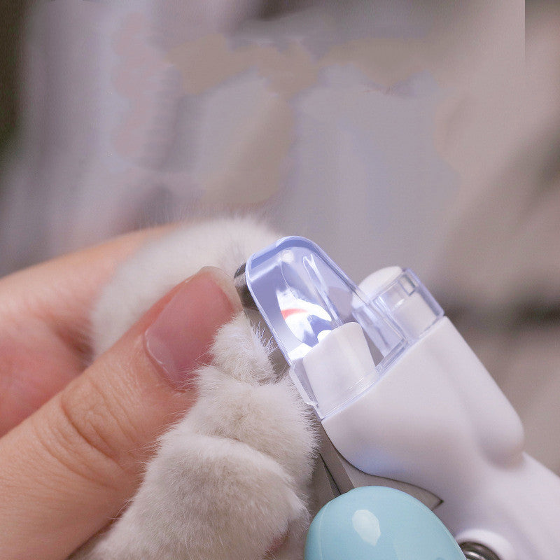 Led Electric Nail Grinder For Pets With Light Clippers