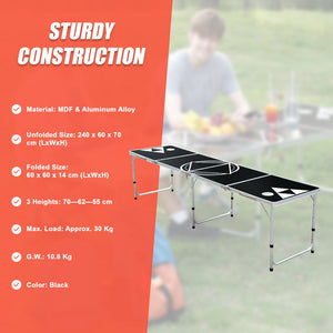8FT Beer Pong Table