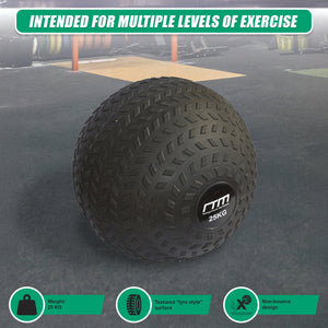 25Kg Tyre Thread Slam Ball Dead Medicine For Gym Fitness