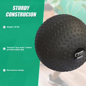 25Kg Tyre Thread Slam Ball Dead Medicine For Gym Fitness