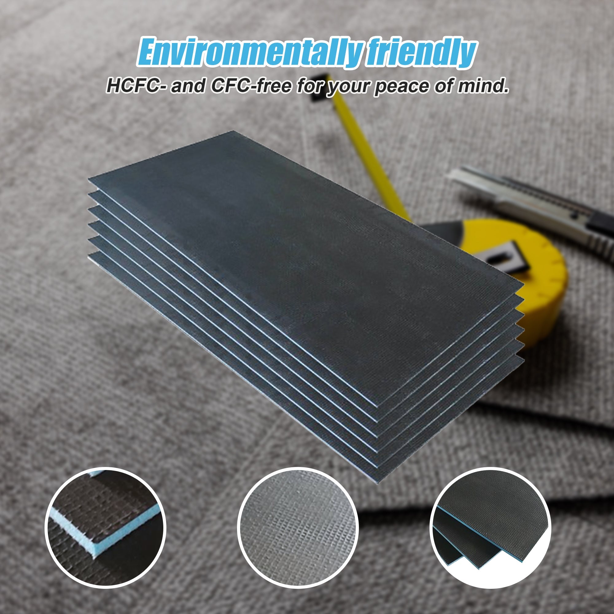 Tile Backer Insulation Board 10Mm: 1200Mm X 600Mm Box Of