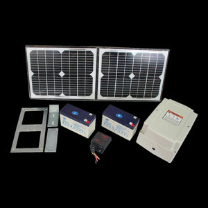 500Kg 20W Solar Single Swing Auto Motor Remote Gate Opener