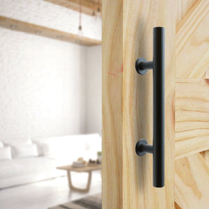 Carbon Steel Door Handle & Flush Pull Wood Gate Hardware 12"