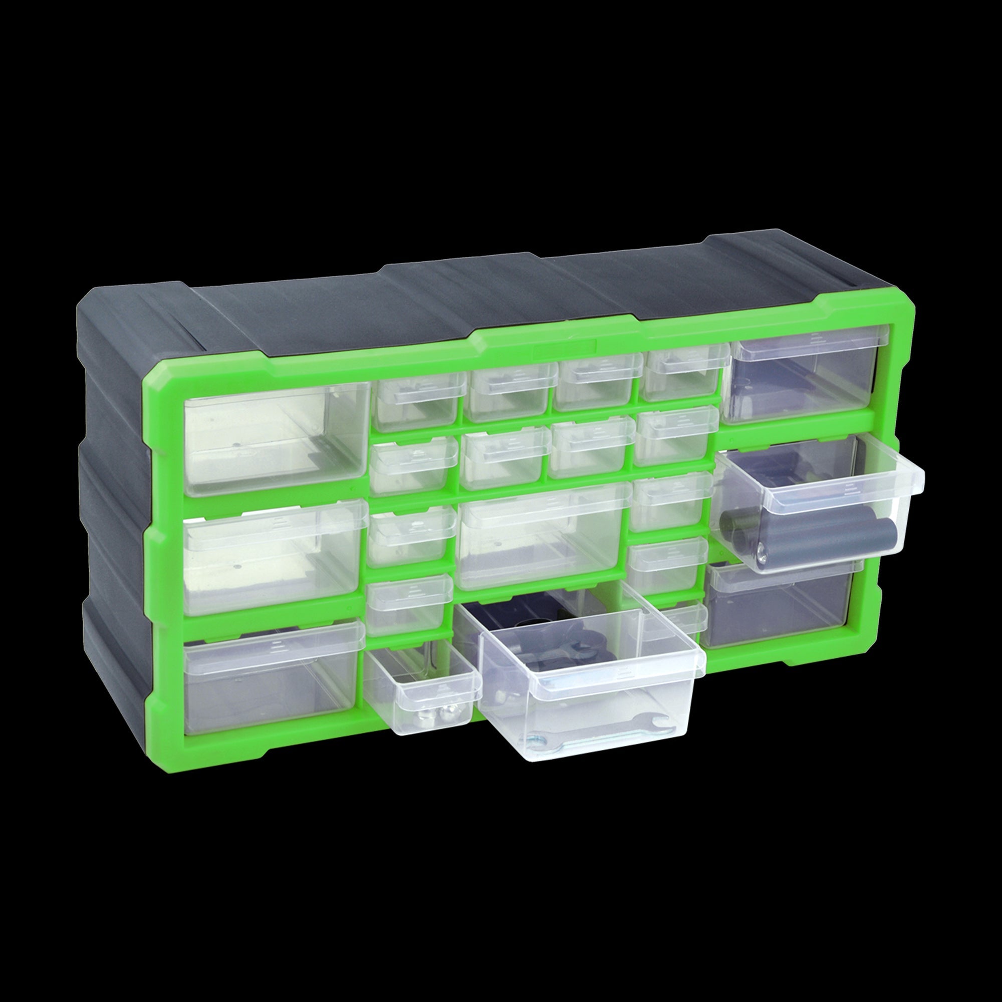 22 Multi Drawer Parts Storage Cabinet Unit Organiser Home Garage Tool Box
