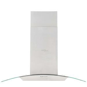 Island Range Hood 90 Cm Stainless Steel 756 M/H Led