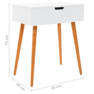 Dressing Table With Mirror Mdf 60X40x75 Cm