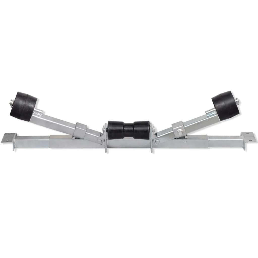 Boat Trailer Bottom Support Bracket With Keel Rollers