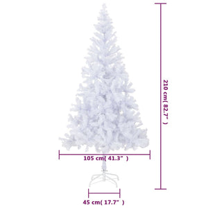 Artificial Christmas Tree With Steel Stand 210 Cm 910 Branches
