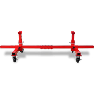 Mobile Axle Stand Red