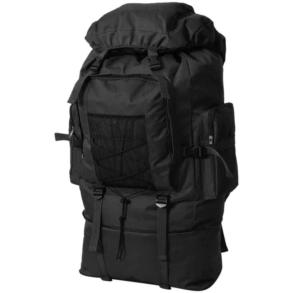 Army-Style Backpack Xxl 100 L Black