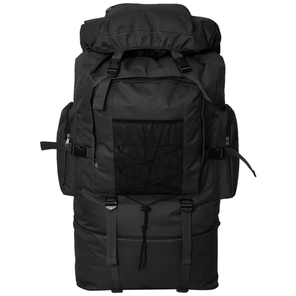 Army-Style Backpack Xxl 100 L Black