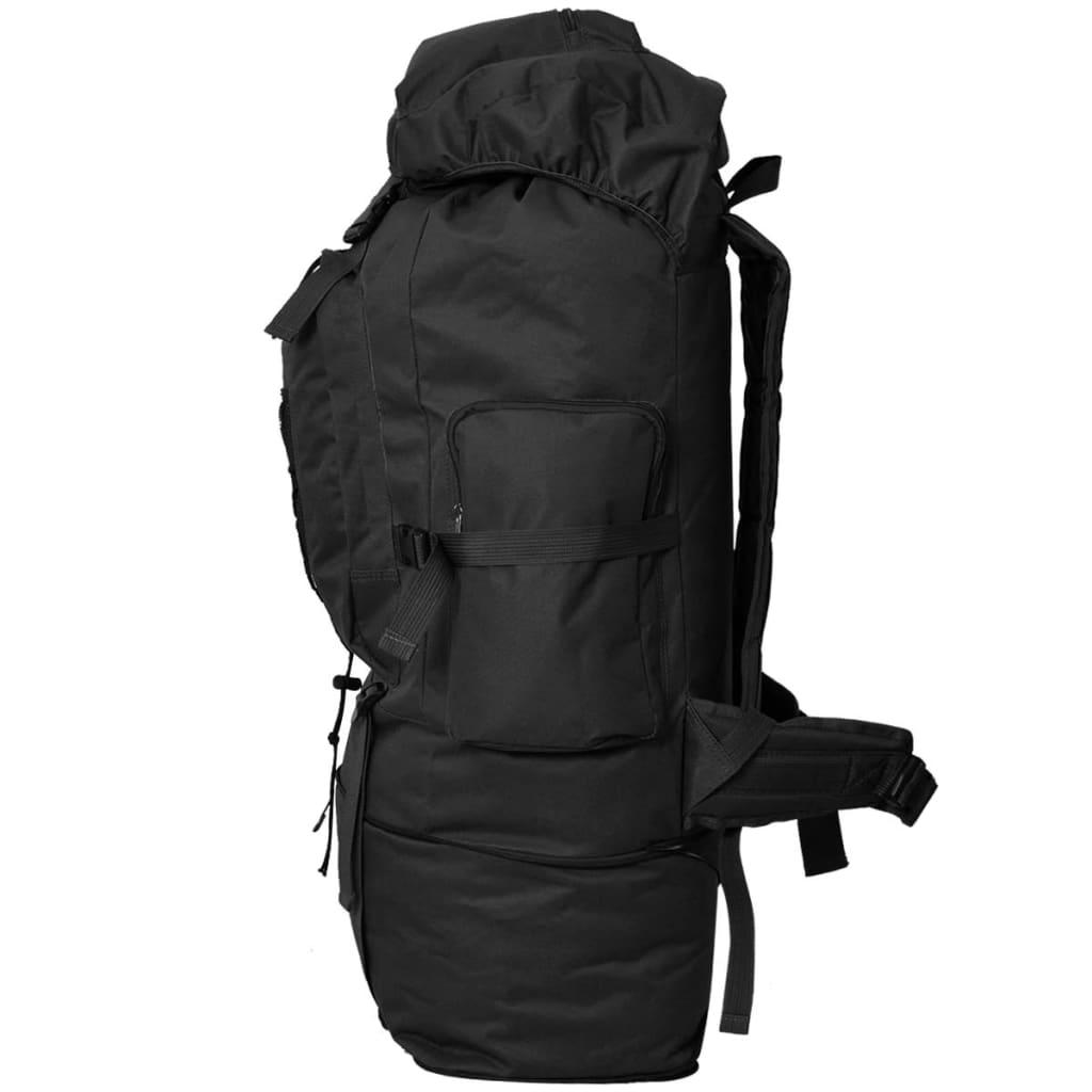 Army-Style Backpack Xxl 100 L Black