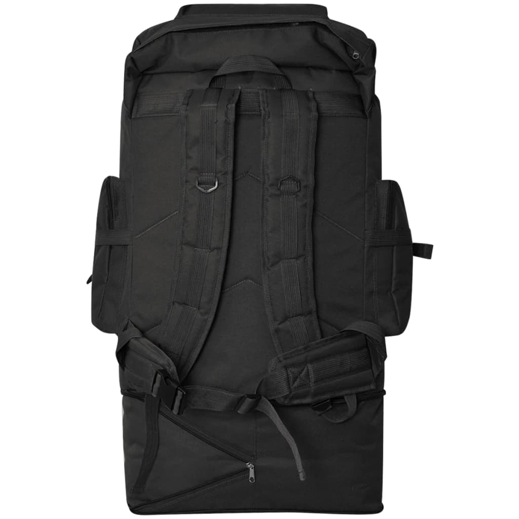 Army-Style Backpack Xxl 100 L Black