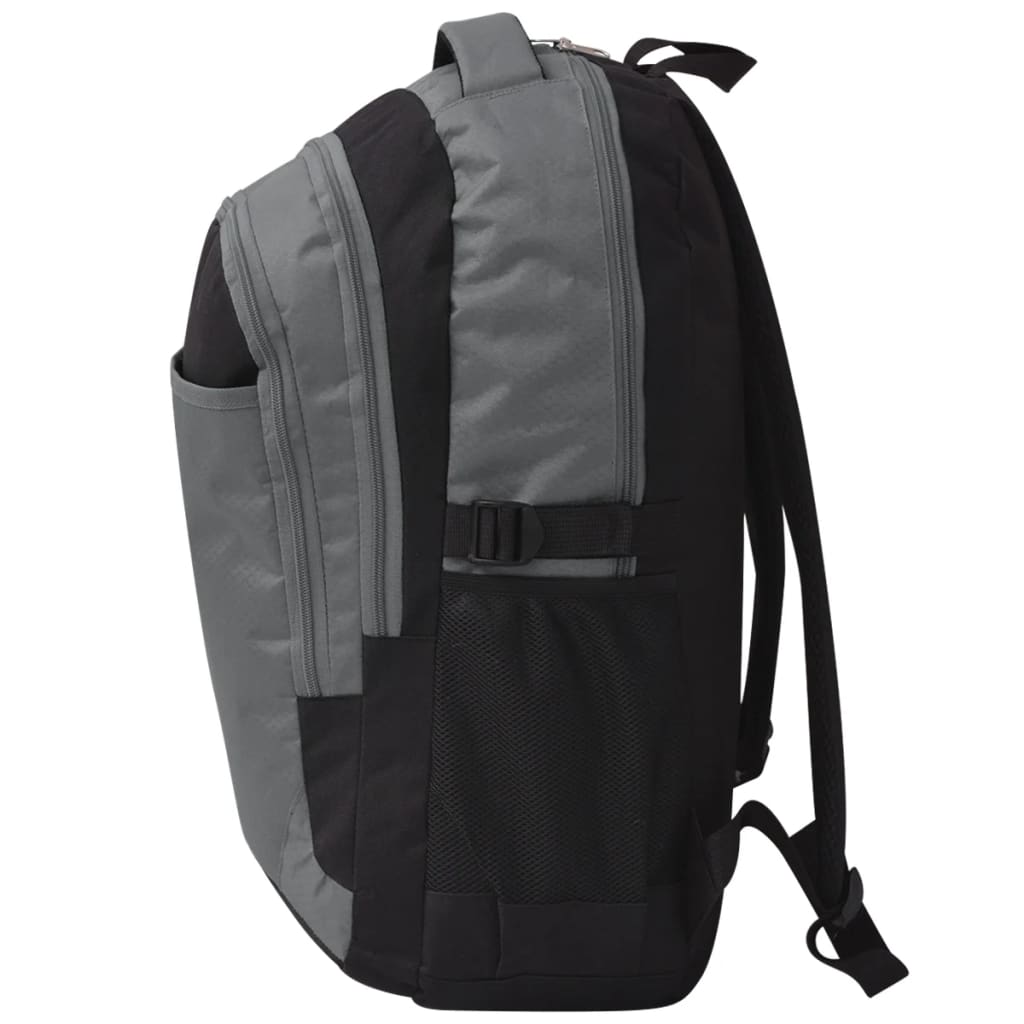 School Backpack 40 L Black And Grey