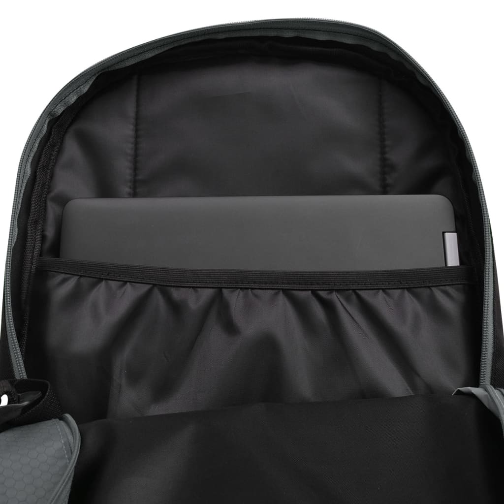 School Backpack 40 L Black And Grey