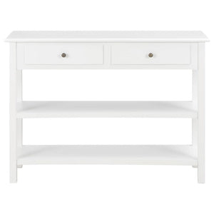 Sideboard White 110X35x80 Cm Mdf